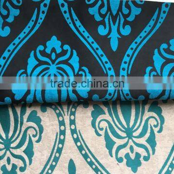 2016 Hot Sale Weaving Blackout Curtain Fabric Polyester Jacquard Fabric photo-3