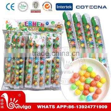 small chewing gum watermelon shape with ruler