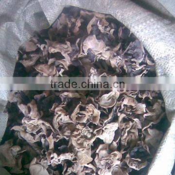 Dried Black Fungus Wood Ear Mushrooms