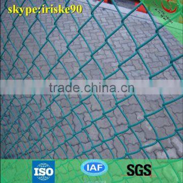 PVC Coated Chain Link fences/Used chain link fence for sale