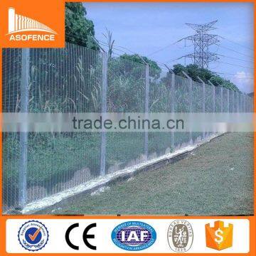 China supplier 3" x0.5" 358 high security mesh panel fence