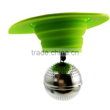 New arrive multiple silicone Tea infuser Leaf strainer