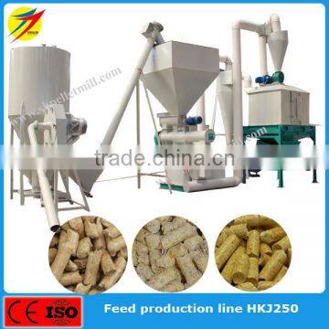 High mixing evenness degree feed mixer chicken feed crushing machine for sale