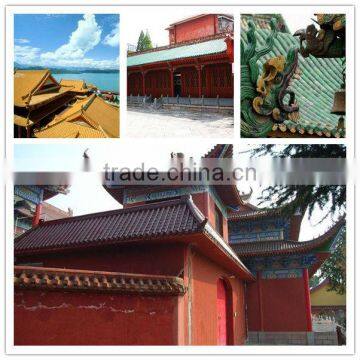 the hottest golden temple model roof tile