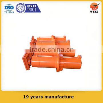 Quality assured piston type flange welded hydraulic cylinder