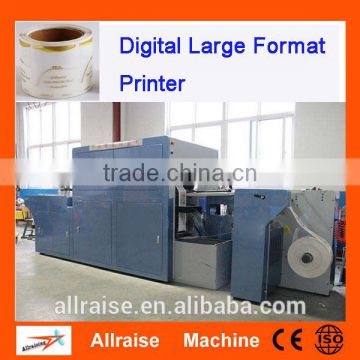 High Speed CMYK Roll To Roll Digital UV Printing Machine