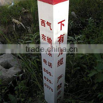 Corrosion Resistant Frp Road Marker Post , Driveway Markers, Warning Sign Pile photo-4