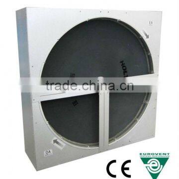 CE and Eurovent approved thermal wheel heat recovery unit