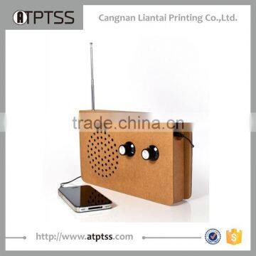 Customized Cardboard Radio Design Portable Radio or Speaker Popular in Europe photo-3