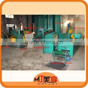 2015 new good investment project high perfromance tire shredding machine