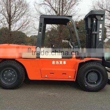Heli Brand 10000kg Capacity Diesel Forklift /heavy Diesel High Quality Forklift photo-4