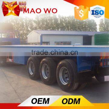 Brand 3 Axle Flatbed Container Transport New Semi Trailer Price Sale photo-5