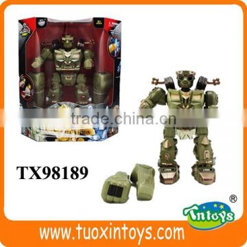 Infrared ray remote control fighting robot toy