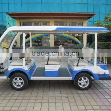 Top Quality Hot Sale 11 Person Electric Sightseeing Shuttle Bus photo-3