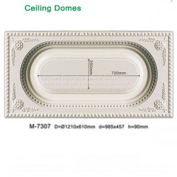 Rectangle PU Decorative Architectural Domes Ceiling light Covers