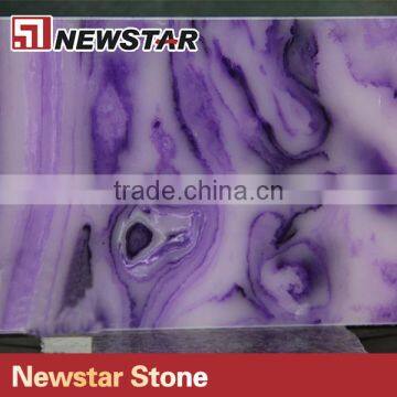 Beautiful Puple Onyx Artificial Onyx Marble photo-2