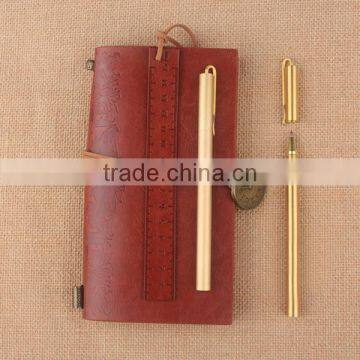 Brass Signature Pen Copper Pen Handmade,Scrub and Smooth Pure Brass Signature Pen photo-2