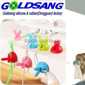 Hot Selling Rabbit Silicone Cable Holder photo-3