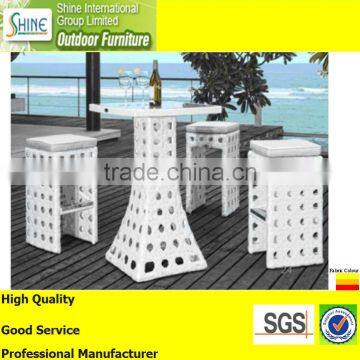 Outdoor bar set Garden bar set Synthetic rattan bar set High quality furniture for restaurant hotel resorts C920