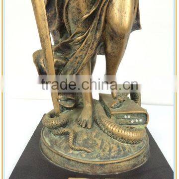 Symbol of Justice and Peace Statue Greek Goddess Themis Lady Figurine photo-5