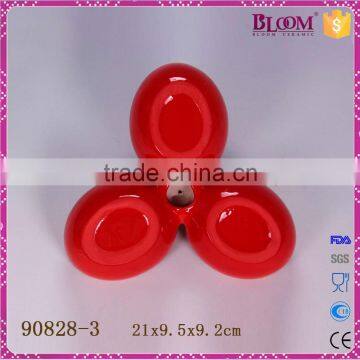 Hand Painted Ceramic Dish Tray photo-5