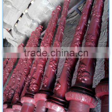 Modern Traffic Street Lighting Pole,decorative Design Casting Post for Lamp