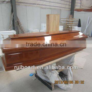 Spain Style Wooden Coffin photo-3