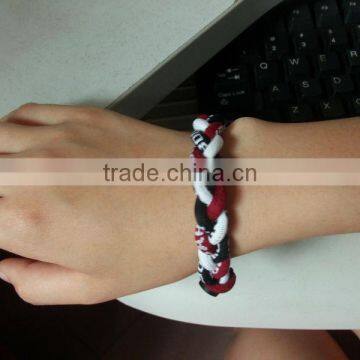 Man -made Woven Silicone Teething Necklace/bracelet photo-5