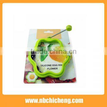 Flower Shaped Silicone Egg Fried Mold Breakfast Pancake Egg Mold Ring photo-2