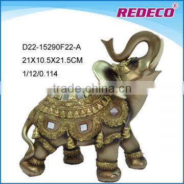 Wholesale resin antique decorative elephant statue