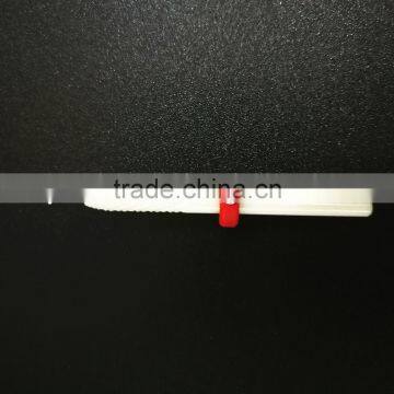 Fine Type Small Flame Head Diameter 2.0MM Polishing Drill Nail Ceramic Drill Bit photo-4