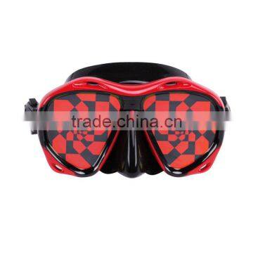 Hey:CE Approval Silicone Diving Mask With Mirrored Lens,diving Equipment for Spearfishing (TA-900) photo-3