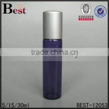 15ml hot products dark purple fancy roll on glass perfume bottle cosmetic essential oil roll on bottle cost price best sellers