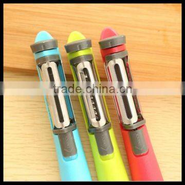 New Design 3 in 1 Fruit Vegetable Rotary Peeler Wholesale,3 Color Vegetable Peeler Hot Sell,rotary Vegetable Peeler photo-2