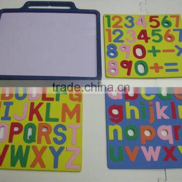 Magnetic Arabic Alphabet & Numbers Foam Puzzle With White Boards photo-3