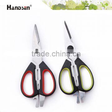 8-1/2" TPR Soft Grip Handle Durable Blade Kitchen Use Scissors photo-4