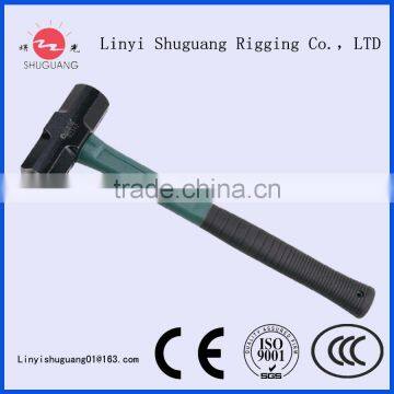 Double Face Sledge Hammer With Fiberglass Handle