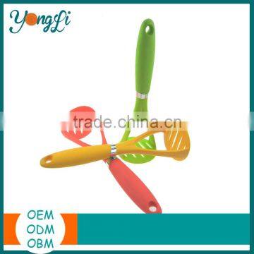 Kitchen Tool For Home Cooks & Professional Food Grade Silicone Nylon Potato Masher photo-2