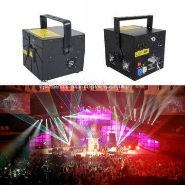 China Stage Effect 5W RGB Laser Lighting