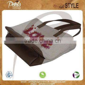 12 OZ Natural Canvas Tote Bag With Eva Padding & Inside Polyester Lining With PU Handle & Bottom With Top Zip Closure photo-4