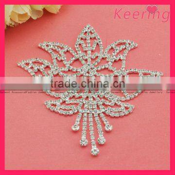 fashion blingbling crystal decorative rhinestone embellishment for clothing WRE-042