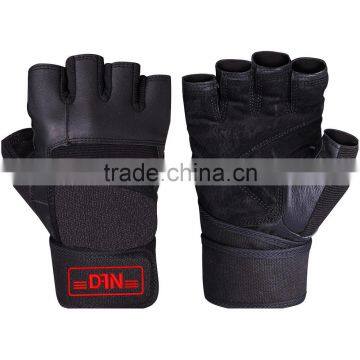 Professional Wristwrap Weight Lifting Gloves