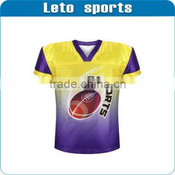 wholesale sublimated american football jersey cheap blank /custom embroidered american football jersey