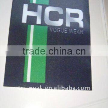 eco-friendly sublimation satin label