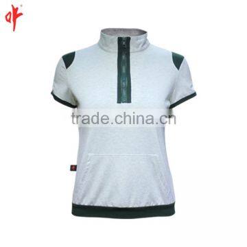 China Factory 100% Cotton Pedestrianism Outdoor Sports t Shirts/climbing Shirts for Ladies photo-3