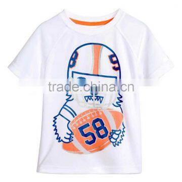 Custom Toddler t Shirt 100% Cotton Kids Boy Fashion Short Sleeve T-shirt photo-2