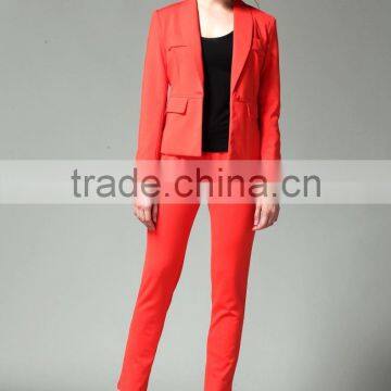 2014 Fashion Suit Jacket,Tall Waist Trousers,Ladies Leisure Suit