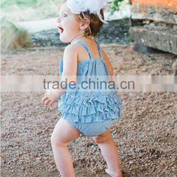 Newborn Baby Clothes 2017 Hot Sale Cotton Kid Stripe Clothing Baby Clothes Romper photo-4