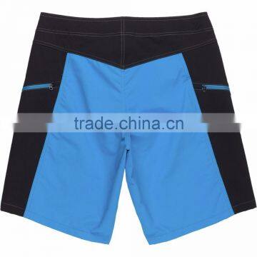 Swimming Board Short Zippered Self Draining Pocket Rapid Dry 3D Textured Nylon Beach Wear Shorts Custom Swimwear Stretchy Soft photo-3