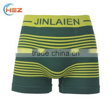 HSZ-0039 Korea Mens Sexy Seamless Underwear Manufacturing Stylish Custom Made Boxer Briefs High Quality Mature Shorts